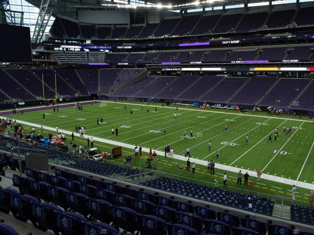U.S. Bank Stadium - Section 128 Seat View