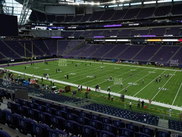 U.S. Bank Stadium - Section 128 Seat View