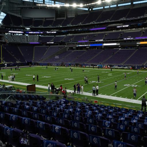 U.S. Bank Stadium - Section 129 Sro Seat View