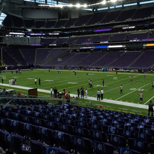 U.S. Bank Stadium - Section 129 Seat View