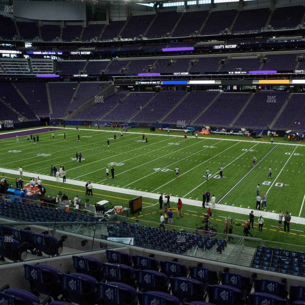 U.S. Bank Stadium - Section 130 Seat View