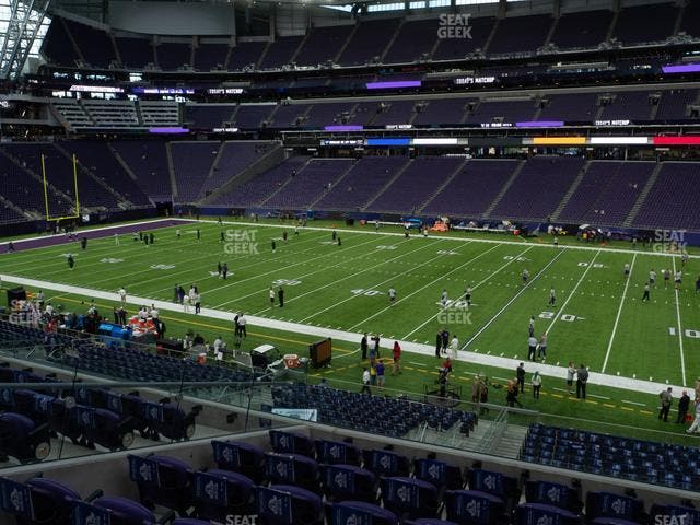 U.S. Bank Stadium - Section 130 Seat View