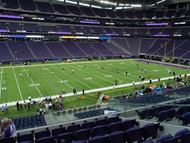 U.S. Bank Stadium - Section 131 Seat View