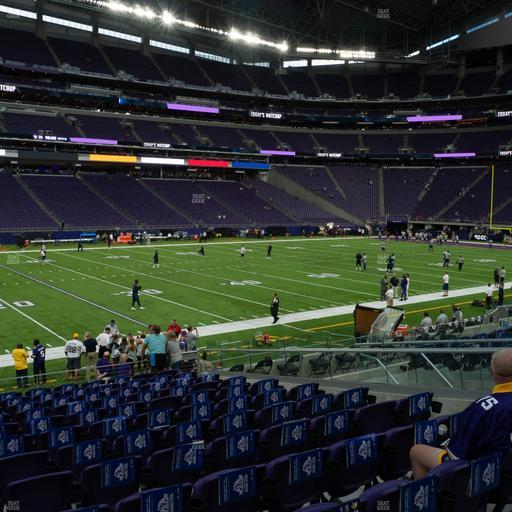 U.S. Bank Stadium - Section 132 Sro Seat View