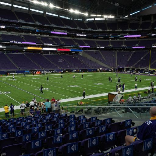 U.S. Bank Stadium - Section 132 Seat View