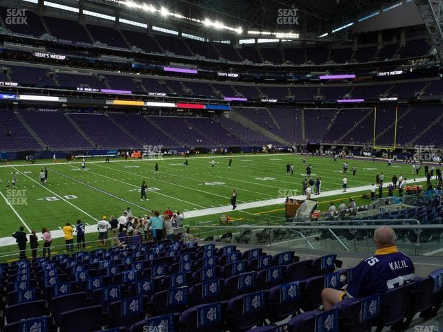 U.S. Bank Stadium - Section 132 Seat View