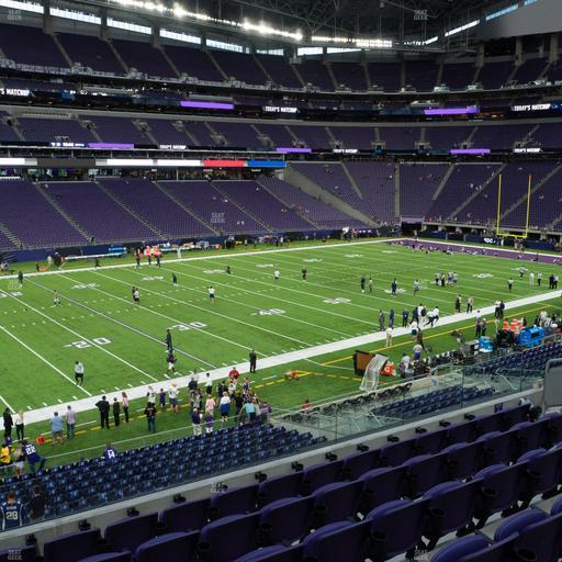 U.S. Bank Stadium - Section 133 Seat View