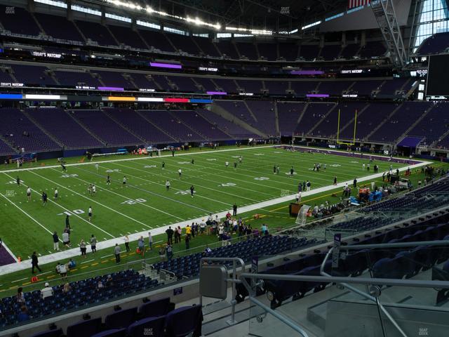 U.S. Bank Stadium - Section 135 Seat View