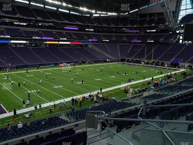 U.S. Bank Stadium - Section 135 Seat View