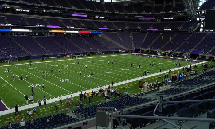U.S. Bank Stadium - Section 135 Seat View