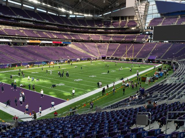 U.S. Bank Stadium - Section 136 Seat View