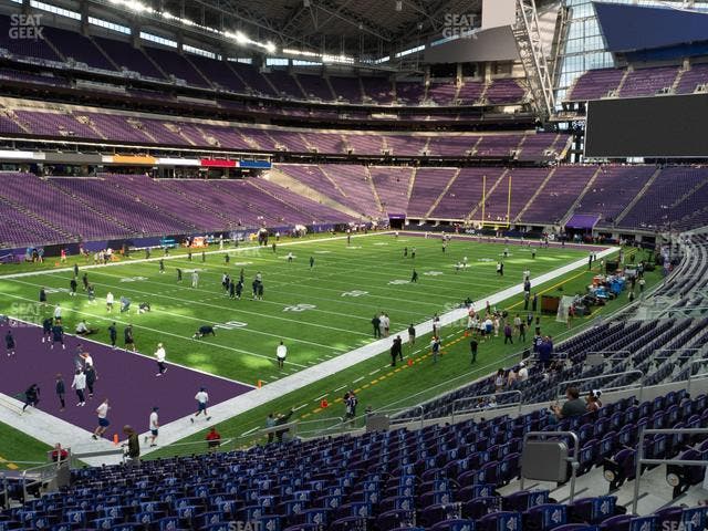U.S. Bank Stadium - Section 136 Seat View