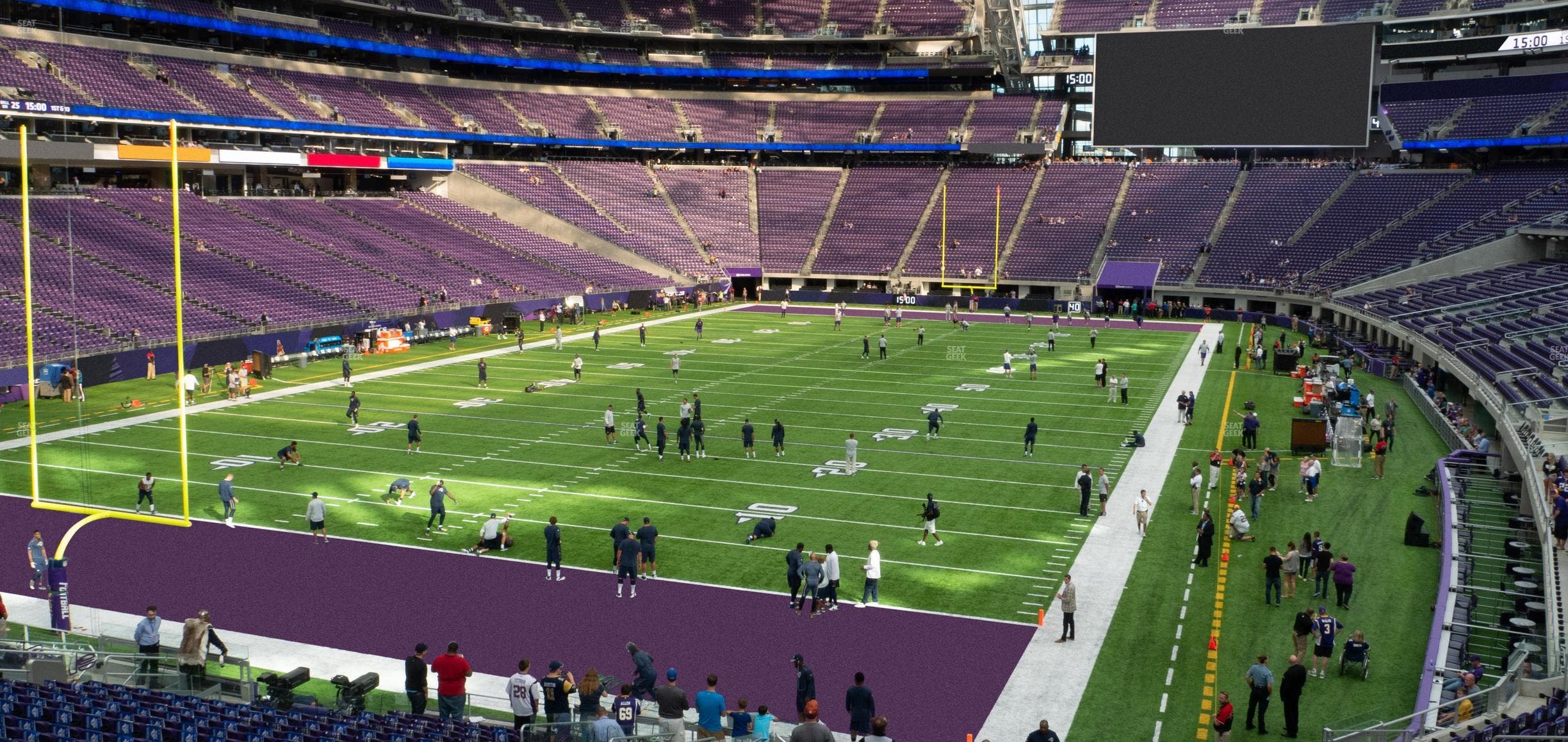 U.S. Bank Stadium - Section 138 Sro Seat View