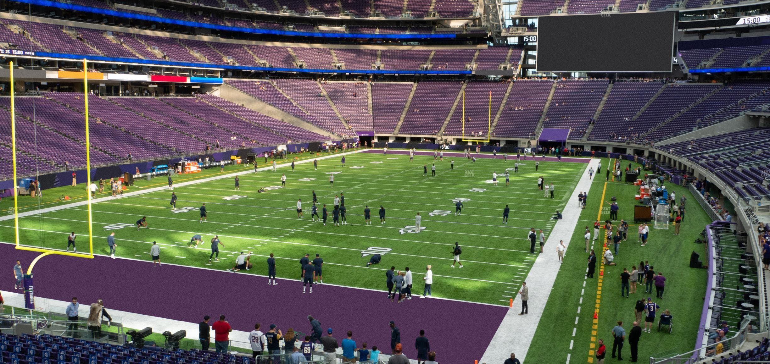 U.S. Bank Stadium - Section 138 Seat View