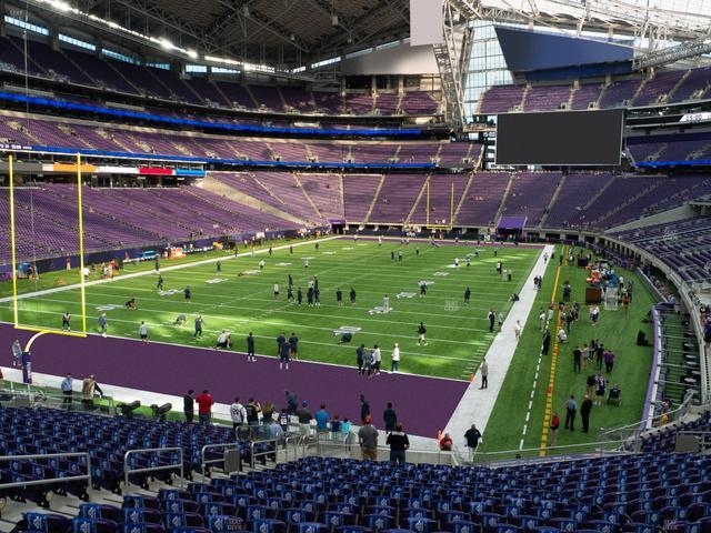U.S. Bank Stadium - Section 138 Seat View