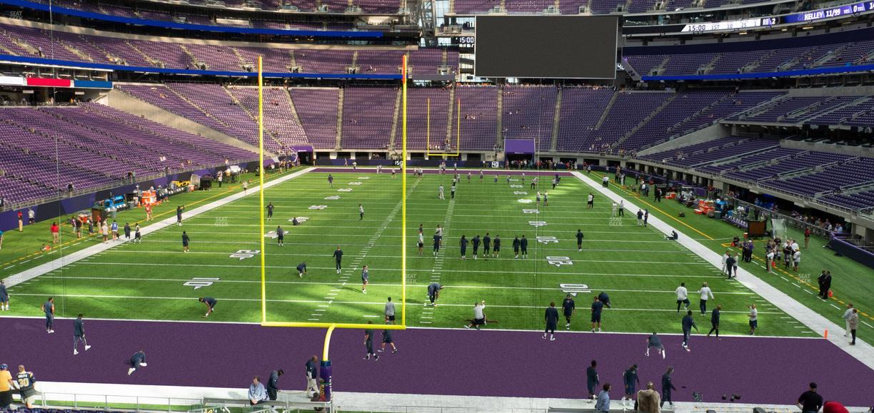 U.S. Bank Stadium - Section 141 Sro Seat View