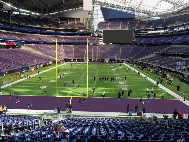 U.S. Bank Stadium - Section 141 Sro Seat View
