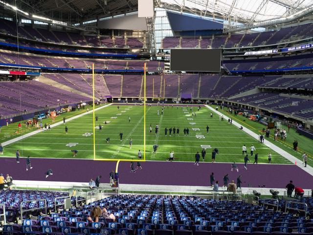 U.S. Bank Stadium - Section 141 Seat View