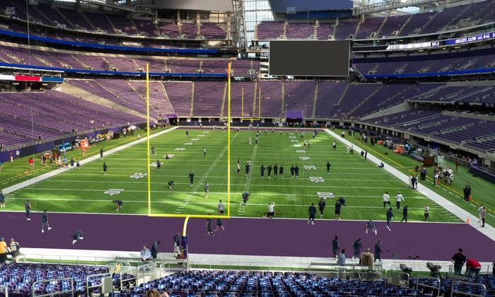 U.S. Bank Stadium - Section 141 Seat View