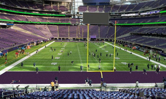 U.S. Bank Stadium - Section 142 Sro Seat View