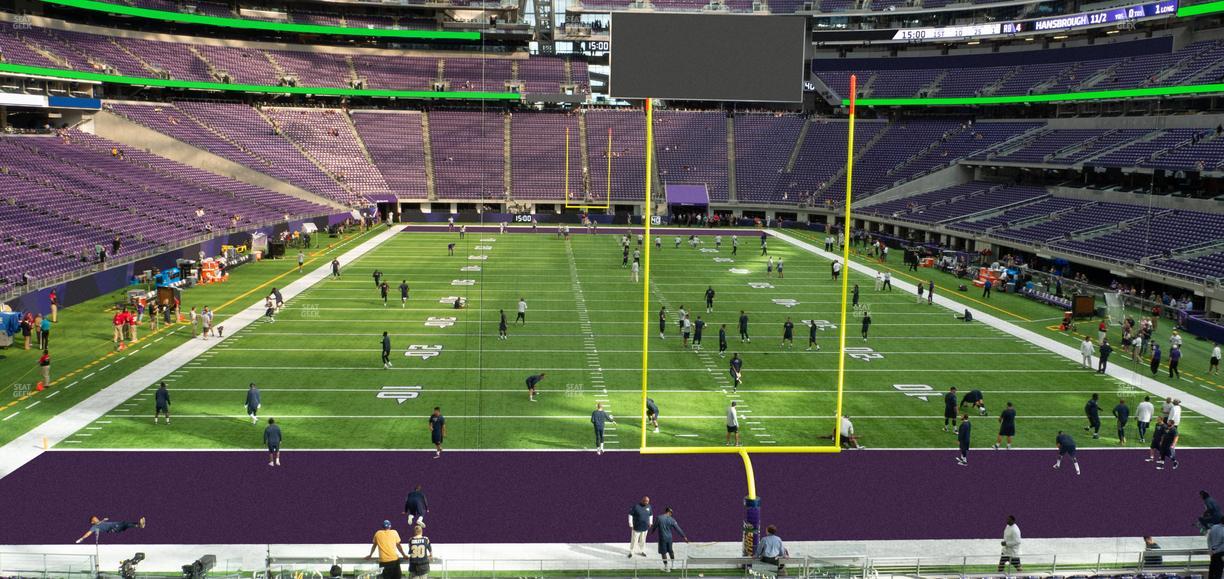 U.S. Bank Stadium - Section 142 Seat View