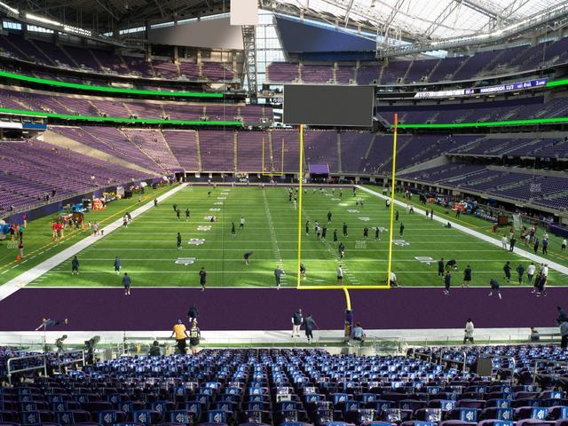 U.S. Bank Stadium - Section 142 Seat View