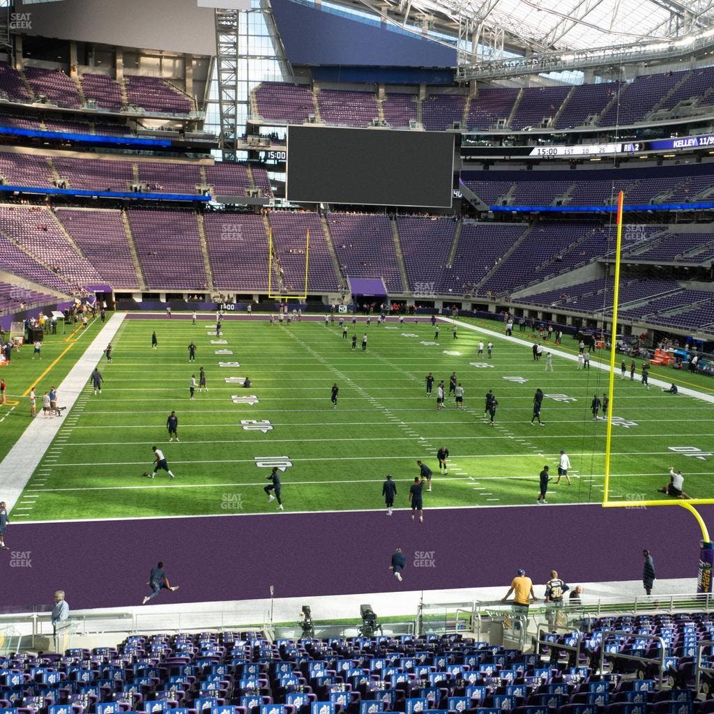U.S. Bank Stadium - Section 143 Sro Seat View