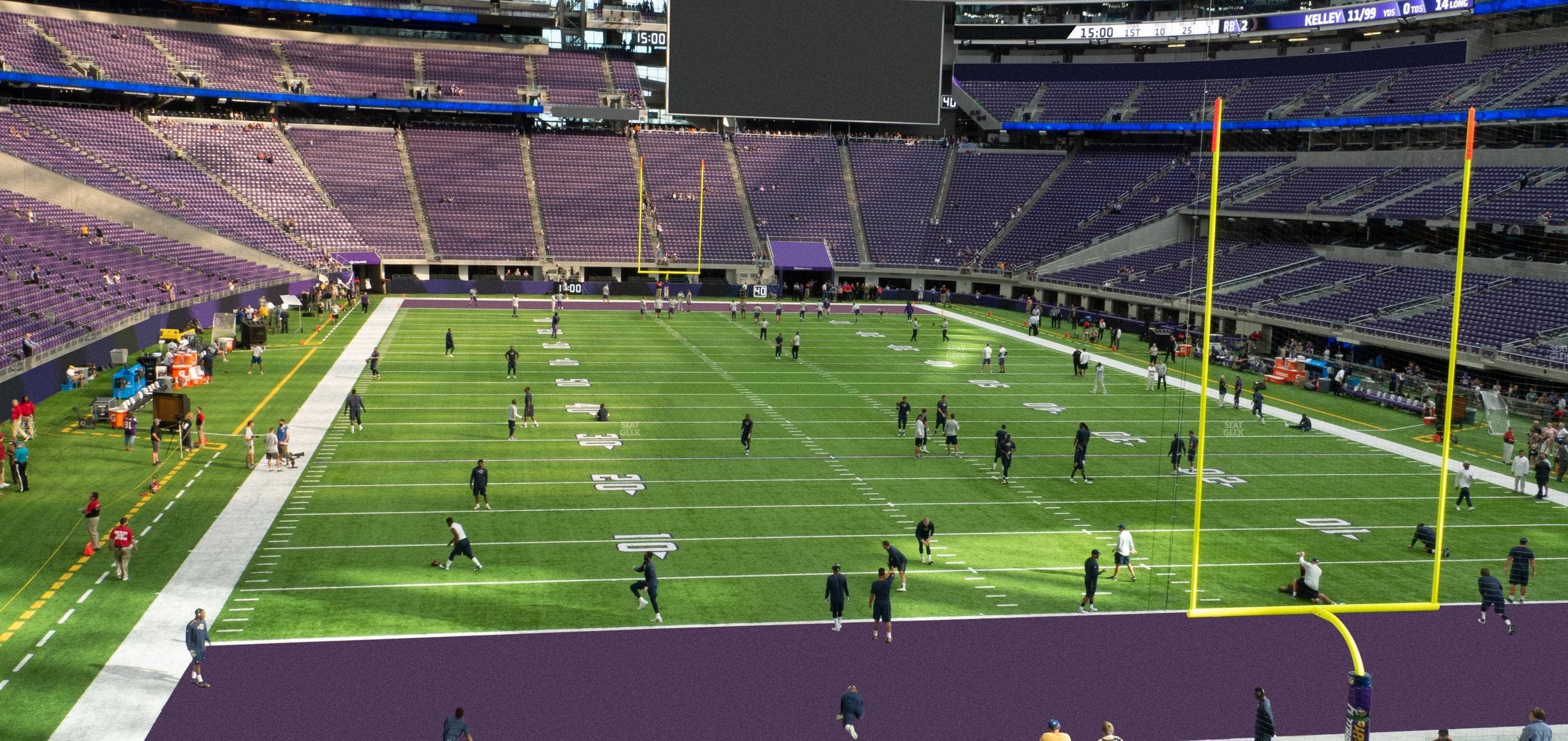 U.S. Bank Stadium - Section 143 Sro Seat View