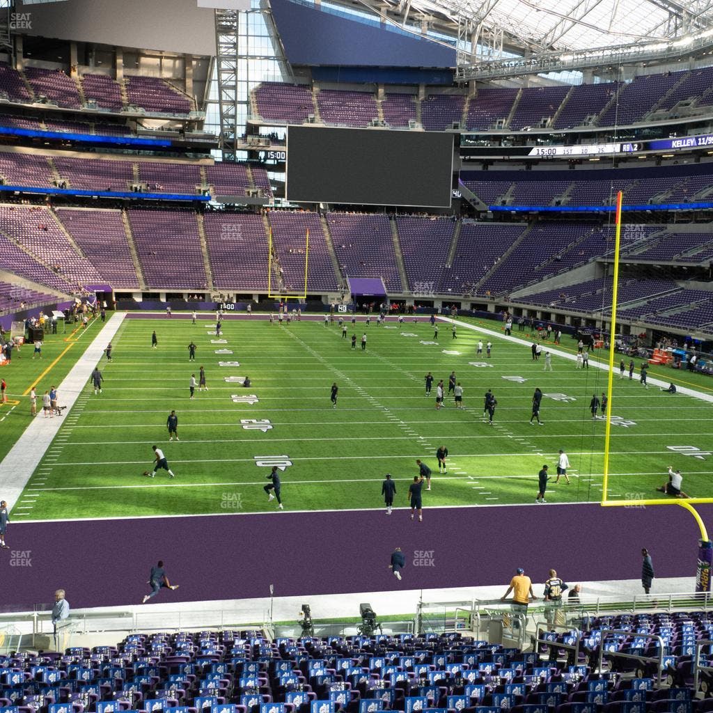 U.S. Bank Stadium - Section 143 Seat View
