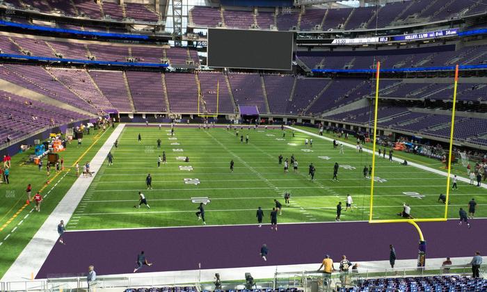 U.S. Bank Stadium - Section 143 Seat View