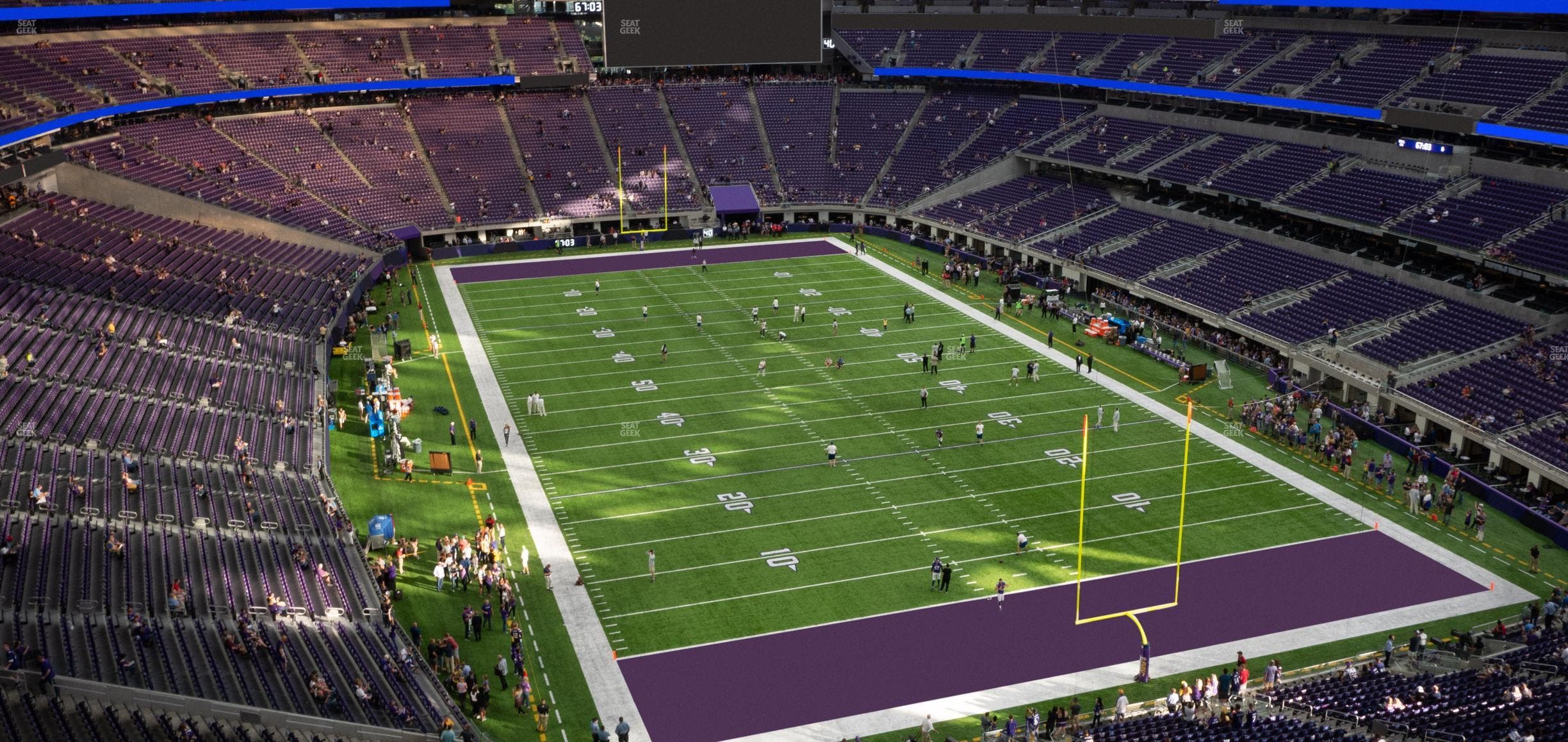 U.S. Bank Stadium - Section 201 Seat View