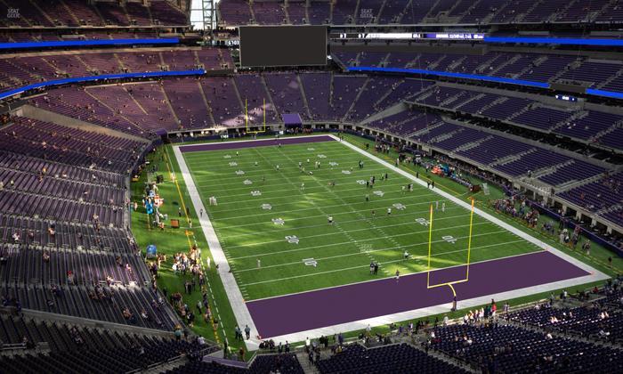U.S. Bank Stadium - Section 201 Seat View