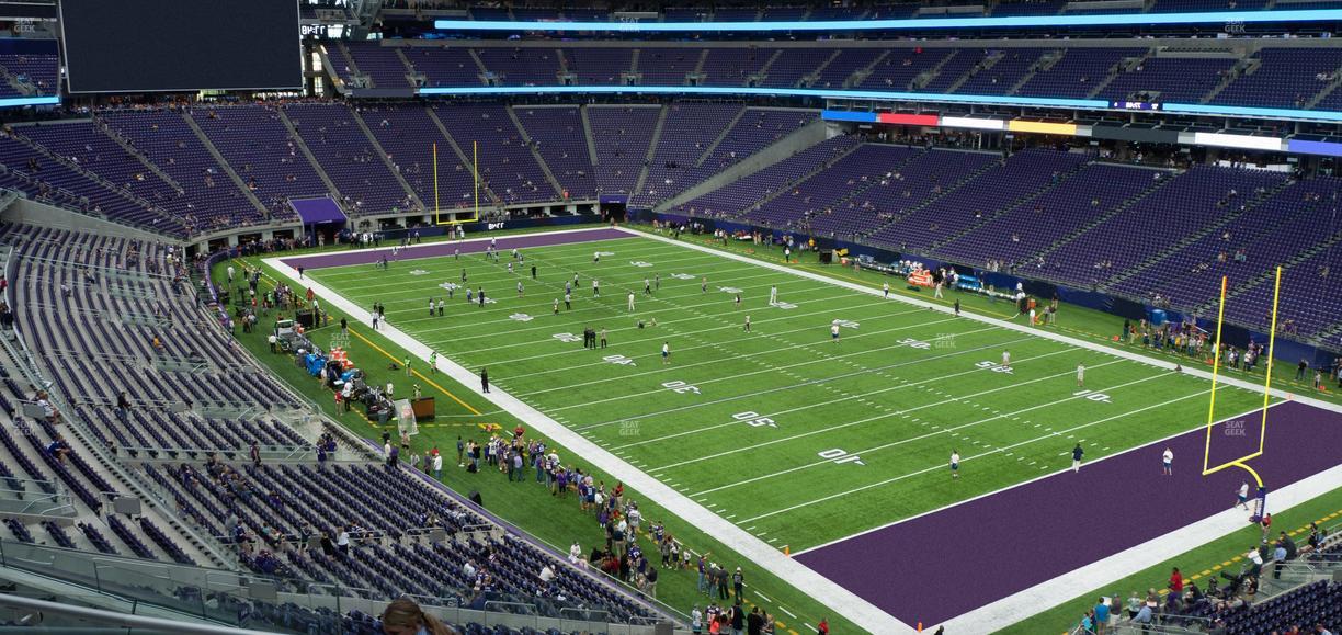 U.S. Bank Stadium - Section 203 Seat View
