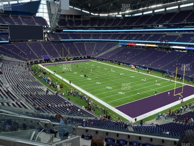 U.S. Bank Stadium - Section 203 Seat View