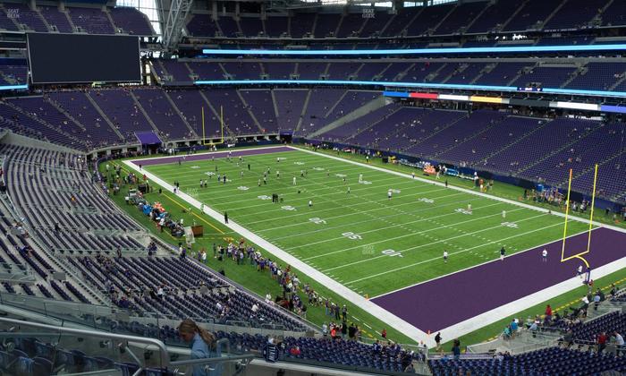 U.S. Bank Stadium - Section 203 Seat View