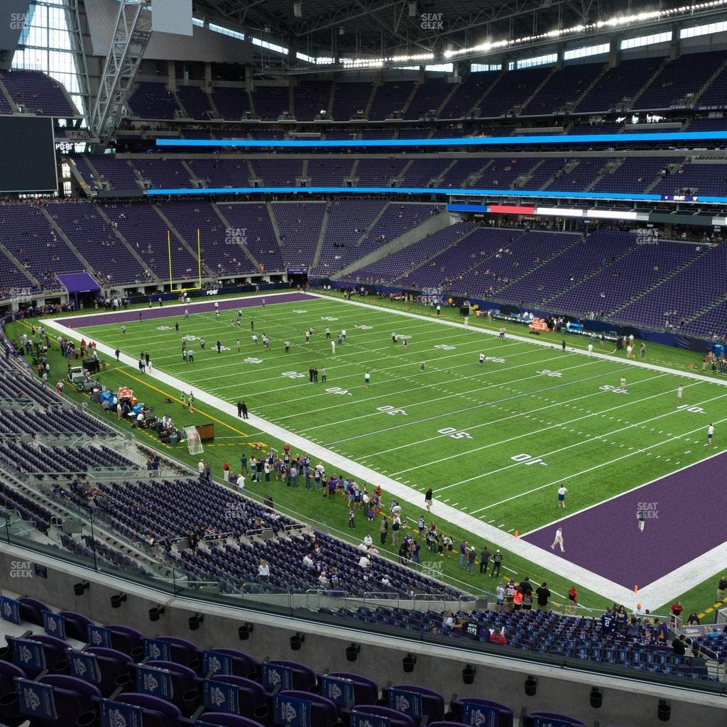 U.S. Bank Stadium - Section 204 Seat View