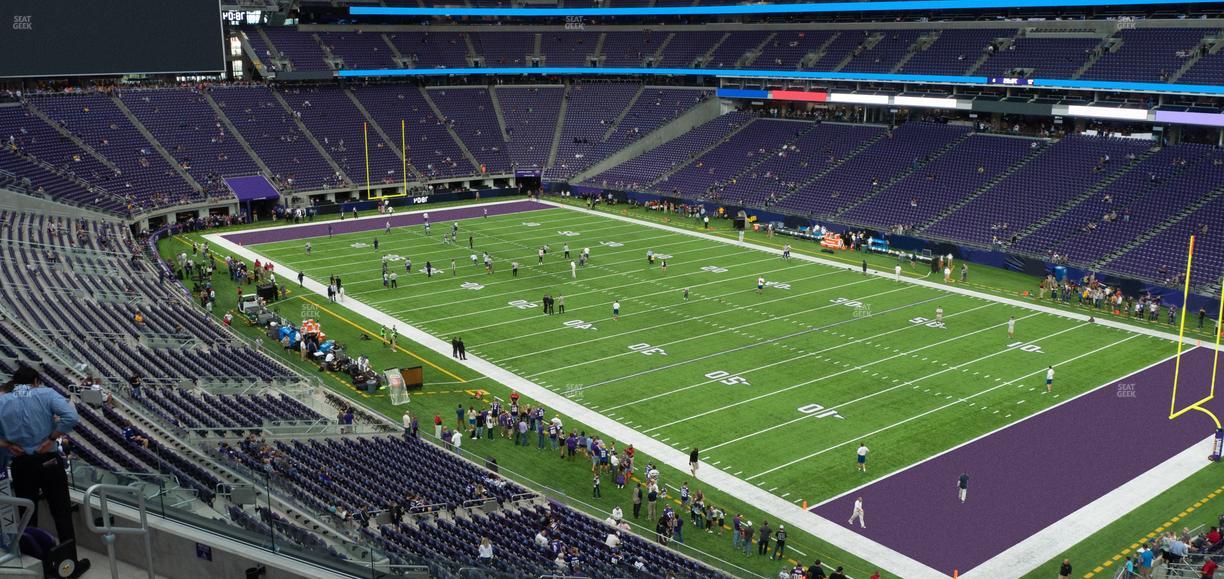 U.S. Bank Stadium - Section 204 Seat View