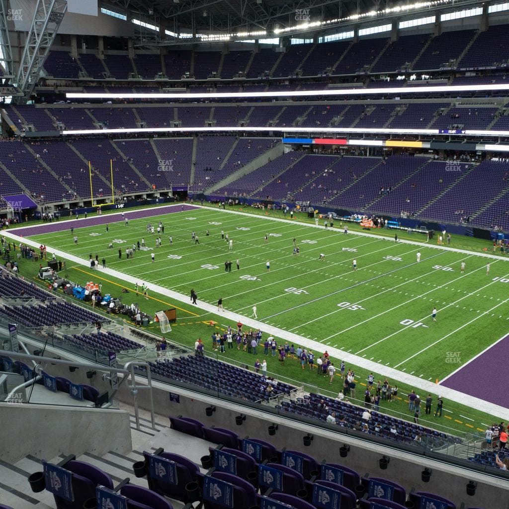U.S. Bank Stadium - Section 205 Seat View