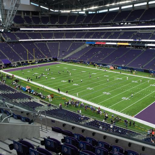 U.S. Bank Stadium - Section 205 Seat View
