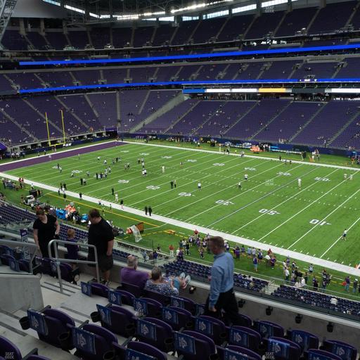 U.S. Bank Stadium - Section 206 Seat View