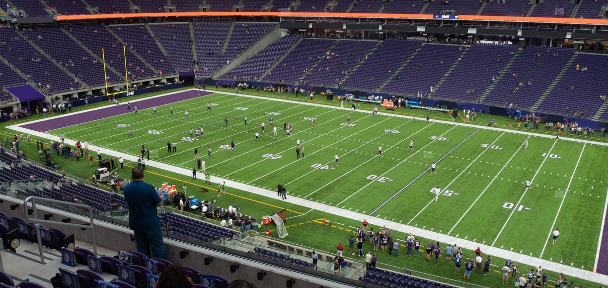 U.S. Bank Stadium - Section 207 Seat View