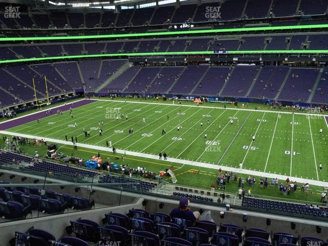 U.S. Bank Stadium - Section 208 Seat View