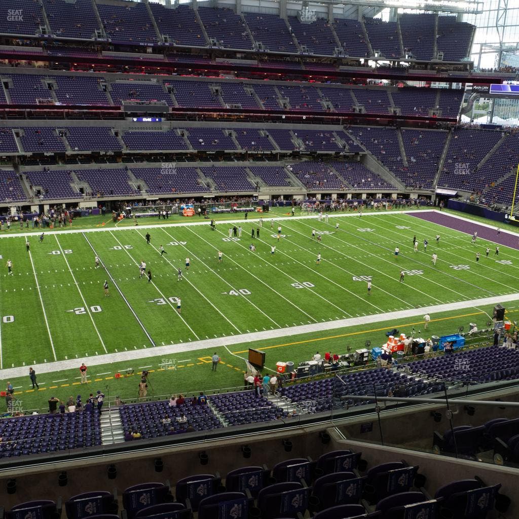 U.S. Bank Stadium - Section 214 Seat View
