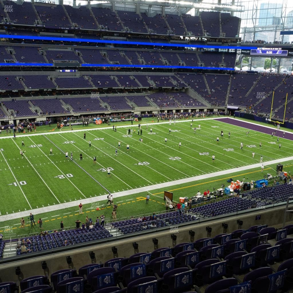 U.S. Bank Stadium - Section 215 Seat View