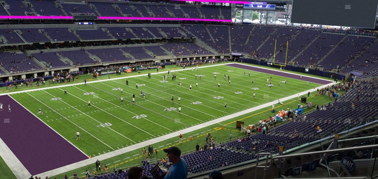 U.S. Bank Stadium - Section 217 Seat View