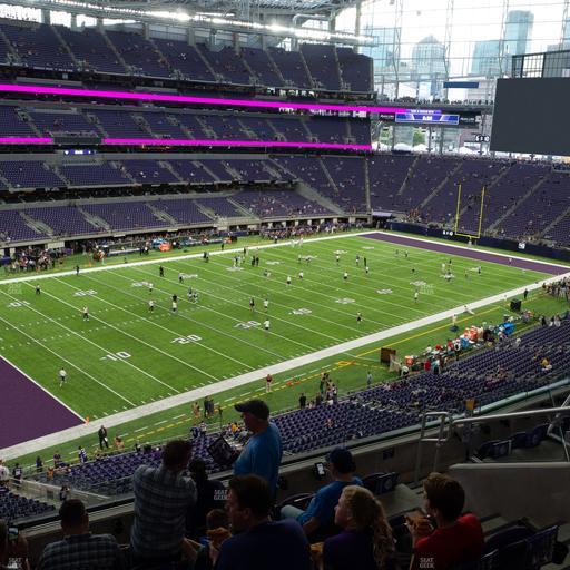 U.S. Bank Stadium - Section 217 Seat View
