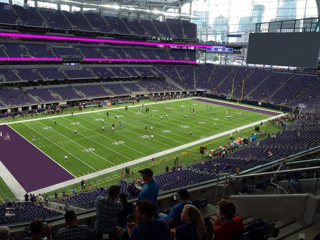 U.S. Bank Stadium - Section 217 Seat View