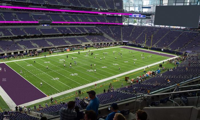 U.S. Bank Stadium - Section 217 Seat View