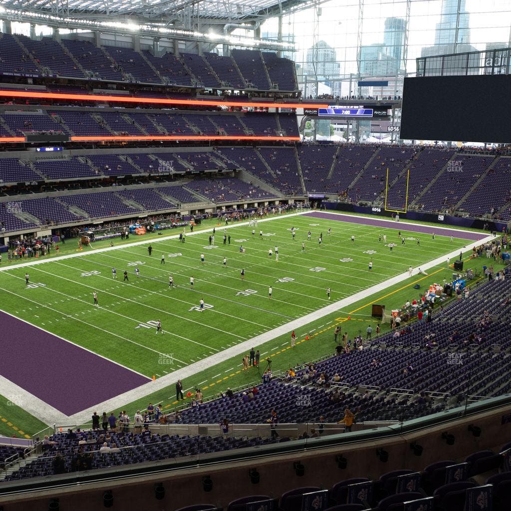 U.S. Bank Stadium - Section 218 Seat View