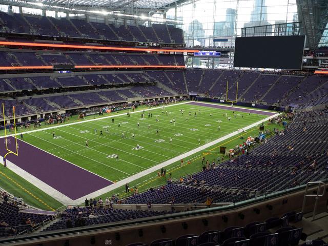 U.S. Bank Stadium - Section 218 Seat View